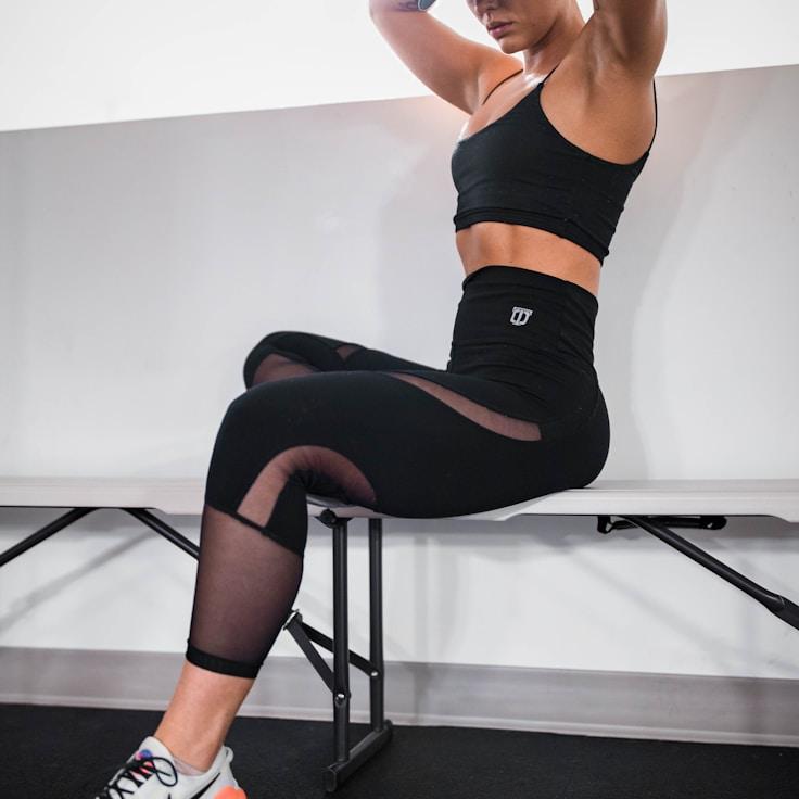 Modern gym interior with professional training equipment